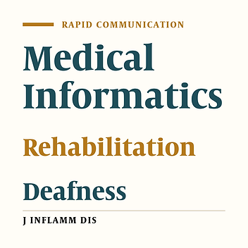 Medical informatics achievements in the rehabilitation of deaf and hearing-impaired people