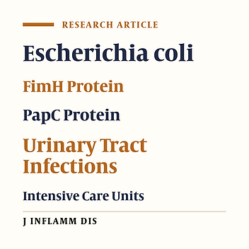 Frequency of P and type 1 fimbriae-encoding genes among uropathogenic Escherichia coli isolated from hospitalized patients in Qazvin and Karaj hospitals