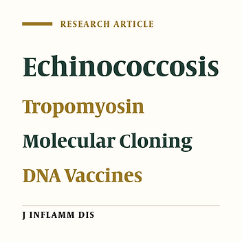 Construction of pEGFP-ChEgTrp as DNA model for multi-epitope vaccine against Echinococcus granulosus