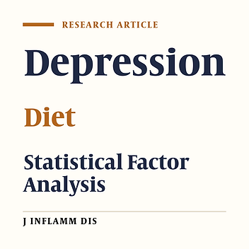 Association between dietary patterns and depressive symptoms in adult women living in Tehran(2013)