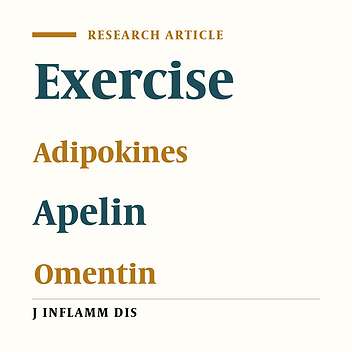 Effects of long-term aerobic activity on plasma levels of apelin and omentin in rats