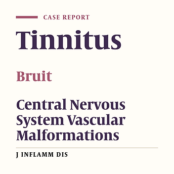 A case report of pulsatile tinnitus as a symptom of brain arteriovenous malformation