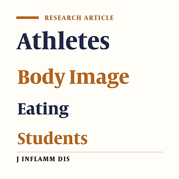 Association between eating disorders and body image in athletes and non-athlete students in Qazvin University of Medical Sciences