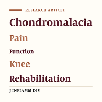 Cover image of the article: Comparison of the effects of knee and hip and single knee muscles strengthening / stretching exercises on pain intensity and function in athletes with patellofemoral pain syndrome