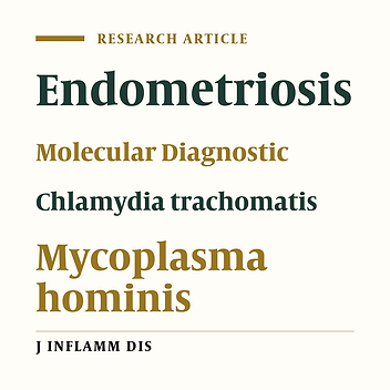 Molecular detection of Chlamydia Trachomatis and Mycoplasma Hominis in endometriosis lesions