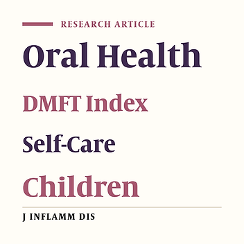 Oral health status and oral self-care behaviors among children aged 5-6 and 12 years in Qazvin Province (2013)