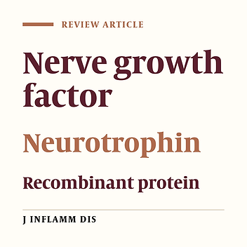 Nerve growth factor, clinical applications and production of the recombinant protein