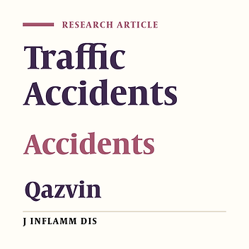 Survey the status and trend of traffic accidents in Qazvin Province (2006-2015)