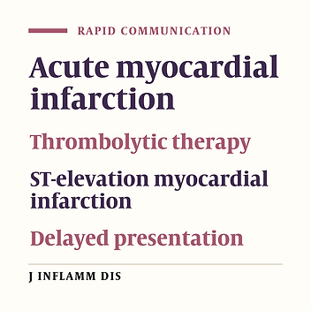 Reasons for not receiving thrombolytic therapy in patients with acute myocardial infarction admitted to Bu-Ali Sina Hospital in Qazvin (2013-14)