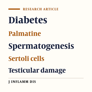 Effect of palmatine hydrochloride on testicular damage in streptozotocin-induced diabetic rats