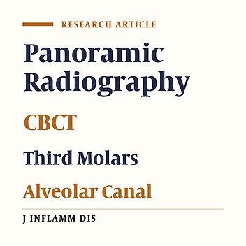 Comparison of panoramic radiography findings with CBCT findings in evaluation of the relation of impacted mandibular third molar tooth and inferior alveolar canal