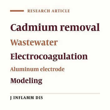 Application of response surface methodology in the modeling of cadmium removal from aqueous environment by electrocoagulation process