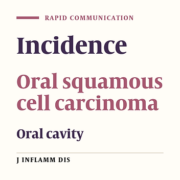 Prevalence of oral squamous cell carcinoma cases for ten years in Qazvin province (2003-13)