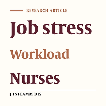 Determinants of job stress for married nurses working in clinical-educational hospitals in Qazvin