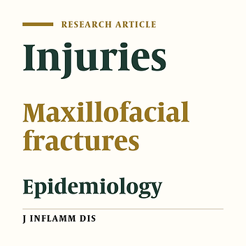 Study of maxillofacial fractures in patients referred to Ayatollah - Mousavi Hospital in Zanjan (2013-15)