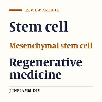 Review on the mesenchymal stem cells and their potential application in regenerative medicine