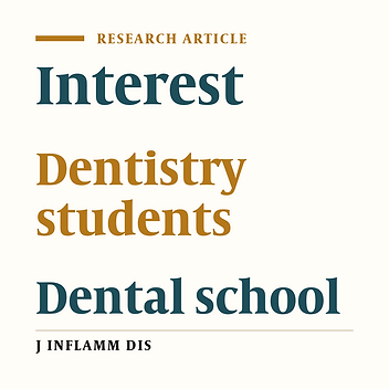 The assessment of Qazvin Dental School students’ interest in their field of study and the educational environment (2016-2017)