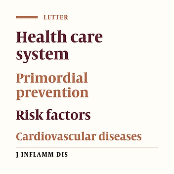 Primordial prevention in cardiovascular diseases