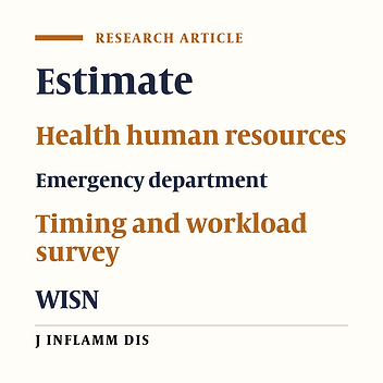 WISN Estimating the number of required nurses in an emergency department of a hospital in Qazvin: Application of WISN method