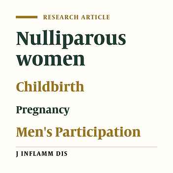 Effects of spouses’ involvement in pregnancy on fear of childbirth in nulliparous women