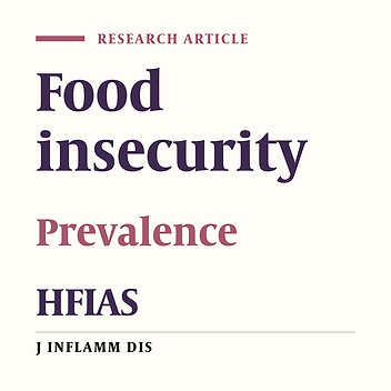 Rapid assessment of food insecurity in the urban households in Karaj