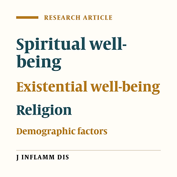 The relationship between spiritual well-being and demographic characteristic of students of Qazvin University of Medical Sciences