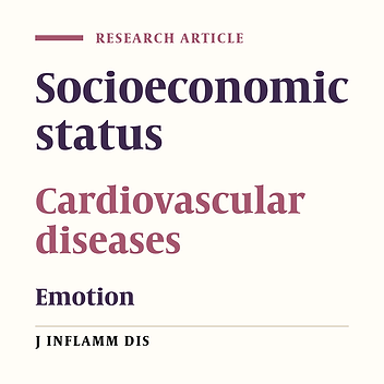 The mediating role of emotion regulation between childhood-adolescence socioeconomic status and cardiovascular diseases in middle age: Path analysis