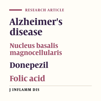 Effect of co-administration of donepezil and folic acid on spatial memory impairment in adult male rat model of Alzheimer's disease