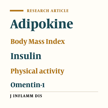 Comparison of Serum Levels of Hormone Omentin-1 and Insulin Resistance Markers in Active-Obese, Inactive-Obese and Inactive Normal-Weight Men