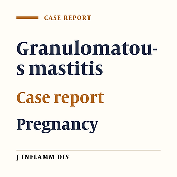 Idiopathic Granulomatous Mastitis in Pregnancy: A Case Report