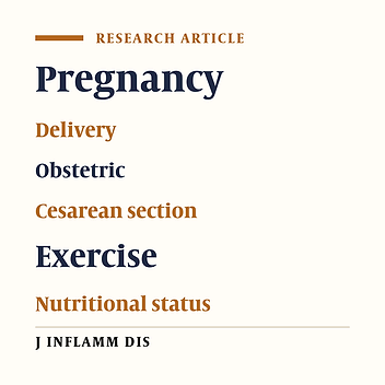 Physical Activity and Nutritional Status in Females With Vaginal Delivery and Cesarean Section in Razi Hospital, Qazvin