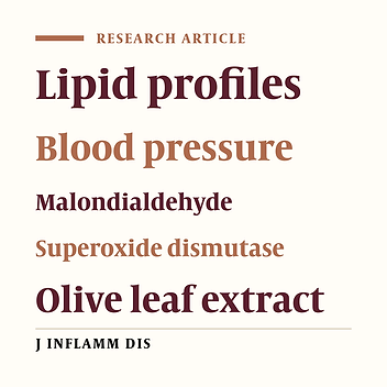 Determining Cardiometabolic and Antioxidant Effects of Olive Leaf Extract in Patients with Essential Hypertension
