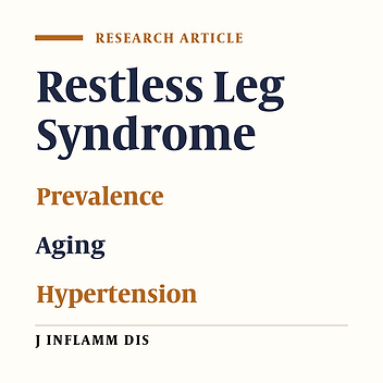 Restless Leg Syndrome in Elderly People with Hypertension in Qazvin in 2018