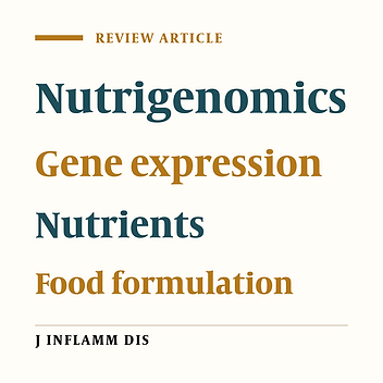 Nutrigenomics: A New Approach to Feed Formulation
