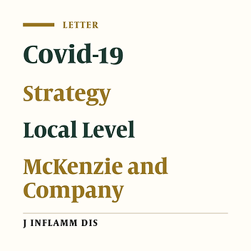 Winning the COVID-19 War: McKinsey  Company's Proposed Plan for Action at the Local Level