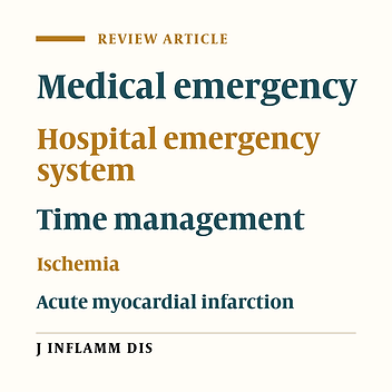 The Role of Pre-hospital and Hospital Emergency Staff in Time Management of Acute Myocardial Infarction
