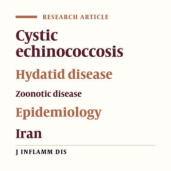 A 10-Year Epidemiological Study of Human Cystic Echinococcosis in Qazvin Province, Iran