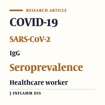 Seroprevalence of Anti-SARS-CoV-2 IgG Antibody in Healthcare Workers: A Report From Rafsanjan City