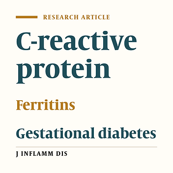 Investigating the Relationship Between Serum C-Reactive Protein, Ferritin levels, and Gestational Diabetes in Pregnant Women Living in Qazvin City