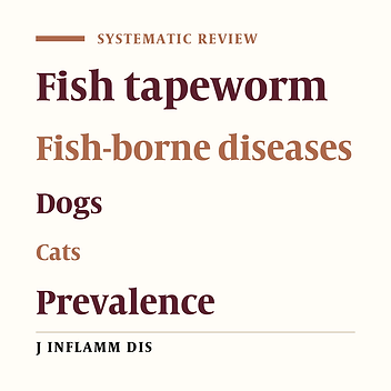 The Global Prevalence of Diphyllobothrium in Dogs, and Cats: A Systematic Review and Meta-analysis