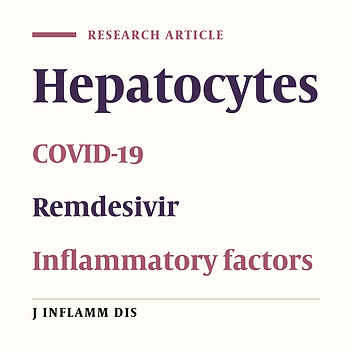 The effect of remdesivir as an anti-covid-19 drug on the secretion of inflammatory markers by chicken hepatocytes: an in vitro study