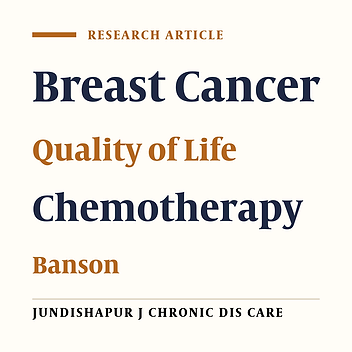 Effect of Benson Relaxation Intervention on Symptom Scales Quality of Life (QOL) in Breast Cancer Patients Undergoing Chemotherapy