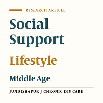 The Relationship Between Perceived Social Support and Lifestyle in Middle-Aged Females of Ahvaz, Iran