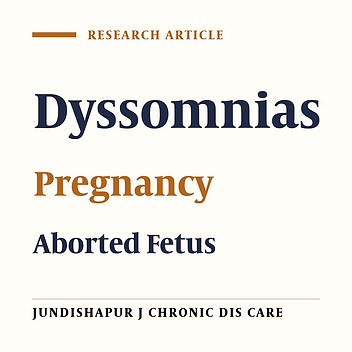The Relationship Between Sleep Disorders During Pregnancy and Miscarriage
