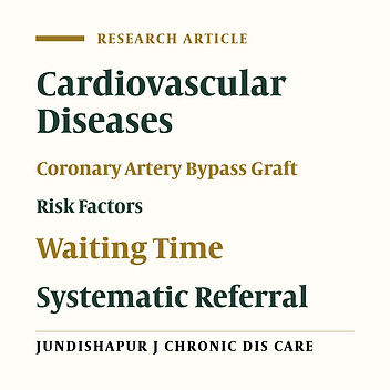 Cover image of the article: Waiting Time for Start of Outpatient Cardiac Rehabilitation: Correlations of Non Compliance to Systematic Referral After Coronary Artery Bypass Surgery