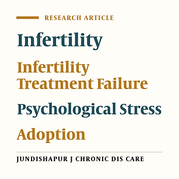 Investigating Infertility-Related Stress and Adoption in Iranian Infertile Females with Assisted Reproductive Technology Failure