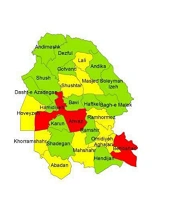 Relationship Between Exposure to Dusty Days, Temperature, and Wind Speed and the Prevalence of Multiple Sclerosis in Khuzestan Province, Iran