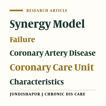 Characterization of Cardiac Patients Based on the Synergy Model