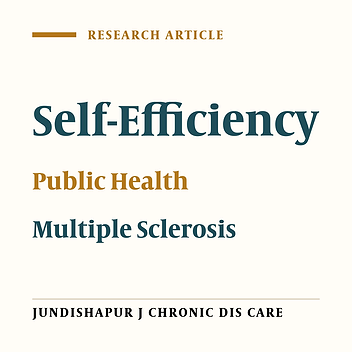 The Association of Self-Efficacy With General Health in Patients with Multiple Sclerosis