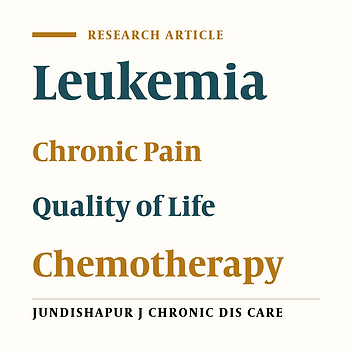 Relationship Between Chronic Pain and Quality of Life in Patients With Acute Leukemia Undergoing Chemotherapy